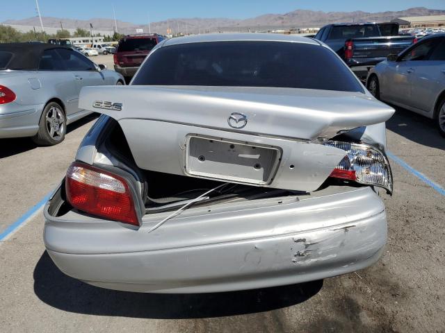 1YVGF22D825285121 - 2002 MAZDA 626 ES SILVER photo 6