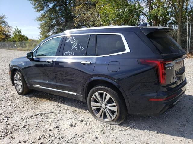 1GYKPCRS1NZ101393 - 2022 CADILLAC XT6 PREMIUM LUXURY BLUE photo 2