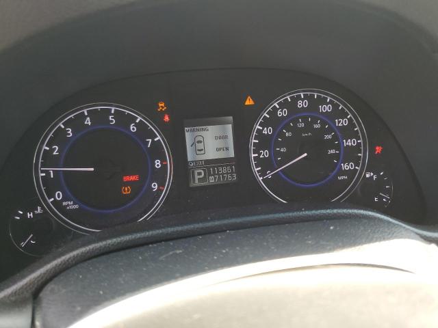 JN1CV6EKXBM210423 - 2011 INFINITI G37 BASE BLACK photo 9