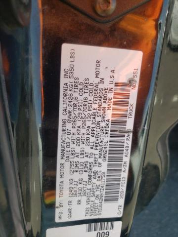 5TEUU42N97Z411753 - 2007 TOYOTA TACOMA ACCESS CAB შავი ფოტო 12