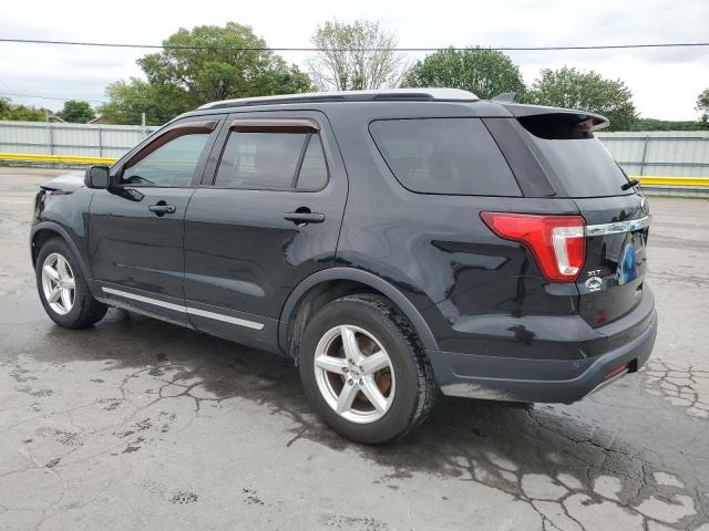 1FM5K7D83KGA15249 - 2019 FORD EXPLORER XLT Noir photo 2