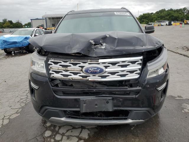 1FM5K7D83KGA15249 - 2019 FORD EXPLORER XLT Noir photo 5
