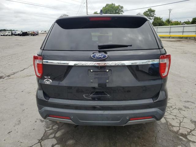 1FM5K7D83KGA15249 - 2019 FORD EXPLORER XLT Noir photo 6