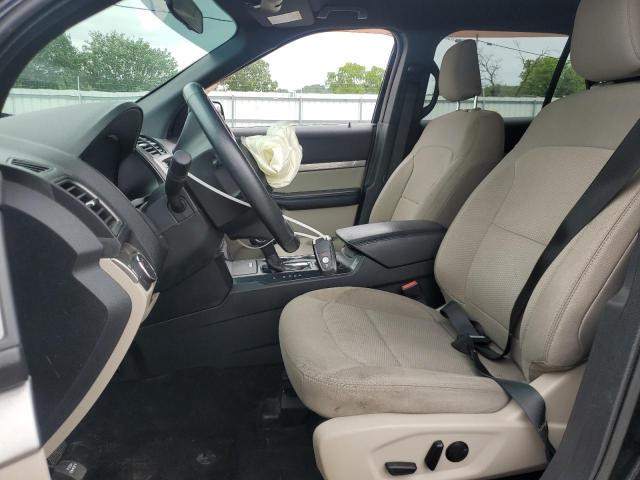 1FM5K7D83KGA15249 - 2019 FORD EXPLORER XLT Noir photo 7