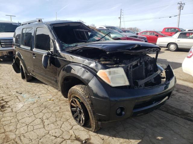 5N1AR18W95C769901 - 2005 NISSAN PATHFINDER LE BLACK photo 1