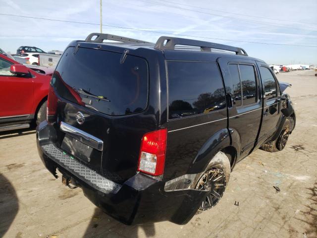 5N1AR18W95C769901 - 2005 NISSAN PATHFINDER LE BLACK photo 4