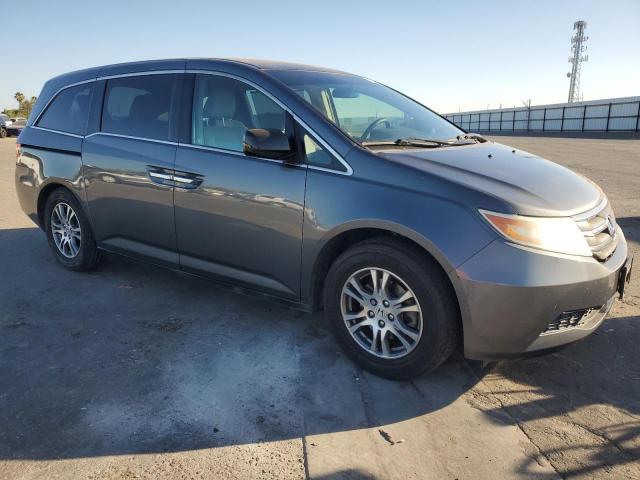 5FNRL5H48BB064147 - 2011 HONDA ODYSSEY EX GRAY photo 4