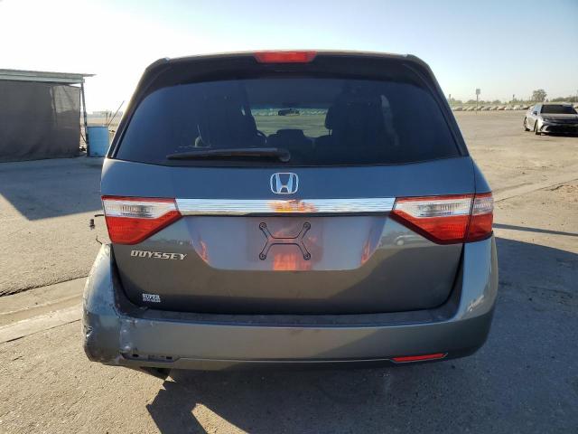 5FNRL5H48BB064147 - 2011 HONDA ODYSSEY EX GRAY photo 6