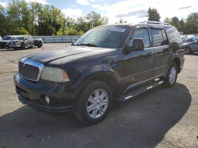 5LMEU68H24ZJ41282 - 2004 LINCOLN AVIATOR 黑色 照片 1