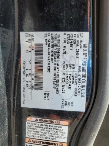 5LMEU68H24ZJ41282 - 2004 LINCOLN AVIATOR 黑色 照片 13