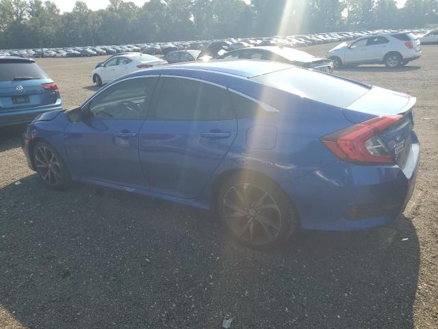 2HGFC2F87KH602923 - 2019 HONDA CIVIC SPORT BLUE photo 2