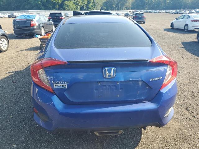 2HGFC2F87KH602923 - 2019 HONDA CIVIC SPORT BLUE photo 6