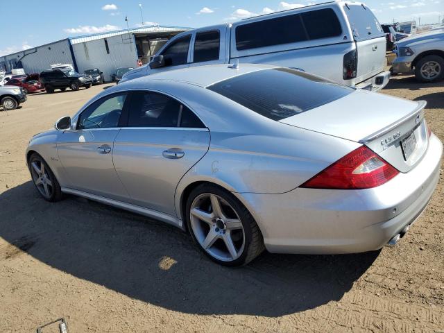 WDDDJ77X78A118830 - 2008 MERCEDES-BENZ CLS 63 AMG SILVER photo 2