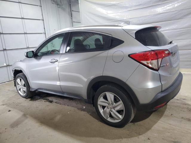 3CZRU6H56KM730844 - 2019 HONDA HR-V EX ვერცხლისფერი ფოტო 2