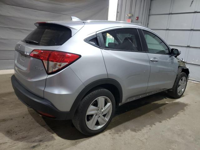 3CZRU6H56KM730844 - 2019 HONDA HR-V EX ვერცხლისფერი ფოტო 3
