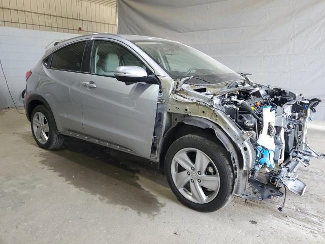 3CZRU6H56KM730844 - 2019 HONDA HR-V EX ვერცხლისფერი ფოტო 4