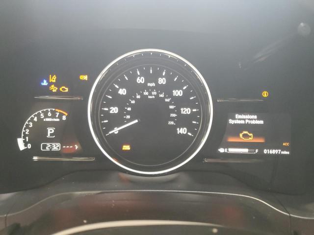 3CZRU6H56KM730844 - 2019 HONDA HR-V EX ვერცხლისფერი ფოტო 9