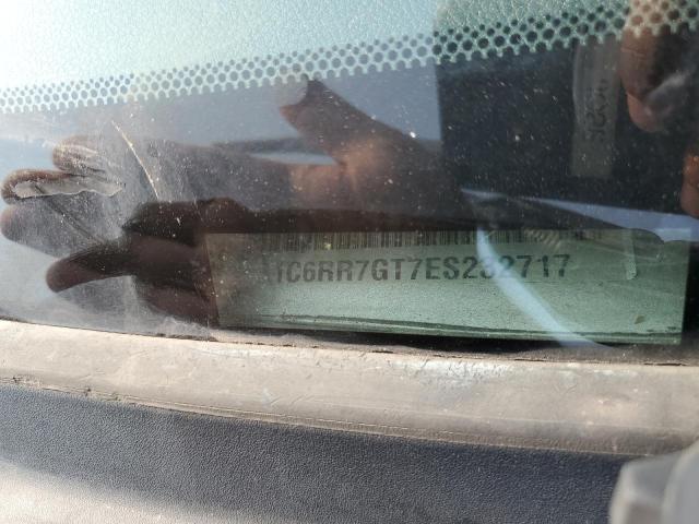 1C6RR7GT7ES232717 - 2014 RAM 1500 SLT ვერცხლისფერი ფოტო 12