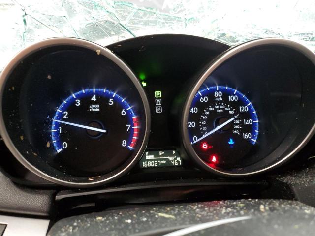 JM1BL1L73C1605658 - 2012 MAZDA 3 I GRAY photo 9