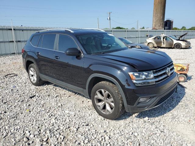 1V2LR2CA1JC538952 - 2018 VOLKSWAGEN ATLAS SE Чорний фото 4