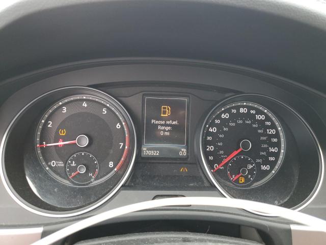 1V2LR2CA1JC538952 - 2018 VOLKSWAGEN ATLAS SE Чорний фото 9