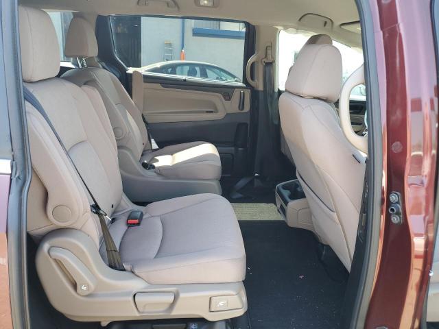 5FNRL6H5XKB041029 - 2019 HONDA ODYSSEY EX BURGUNDY photo 11