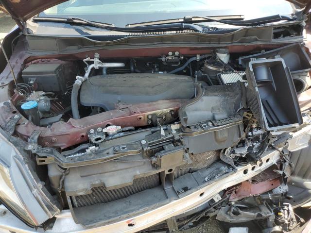 5FNRL6H5XKB041029 - 2019 HONDA ODYSSEY EX BURGUNDY photo 12