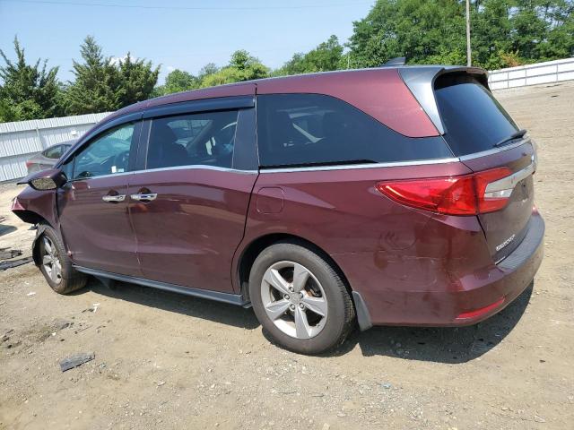 5FNRL6H5XKB041029 - 2019 HONDA ODYSSEY EX BURGUNDY photo 2