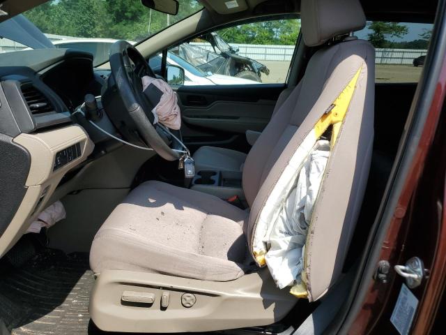 5FNRL6H5XKB041029 - 2019 HONDA ODYSSEY EX BURGUNDY photo 7
