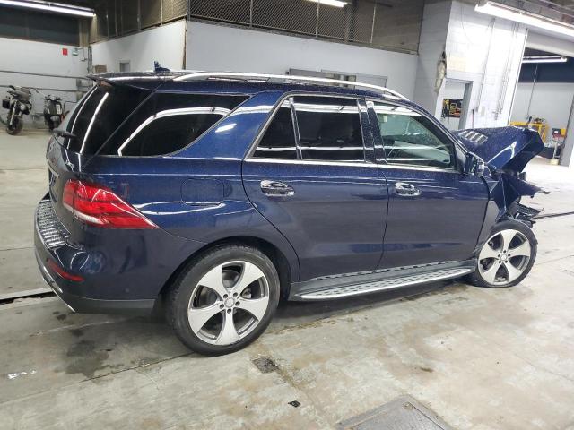 4JGDA5HB2HA829493 - 2017 MERCEDES-BENZ GLE 350 4MATIC BLUE photo 3