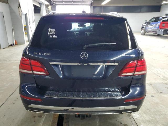 4JGDA5HB2HA829493 - 2017 MERCEDES-BENZ GLE 350 4MATIC BLUE photo 6