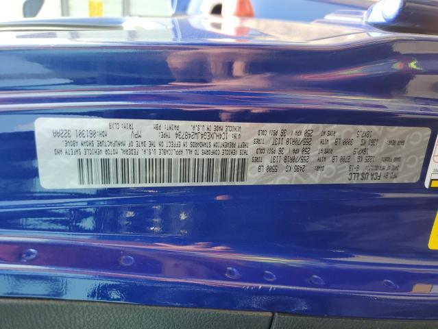 1C4HJXEG4JW248734 - 2018 JEEP WRANGLER U SAHARA Կապույտ լուսանկար 13