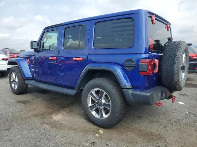1C4HJXEG4JW248734 - 2018 JEEP WRANGLER U SAHARA Կապույտ լուսանկար 2