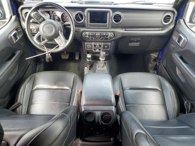 1C4HJXEG4JW248734 - 2018 JEEP WRANGLER U SAHARA Կապույտ լուսանկար 8