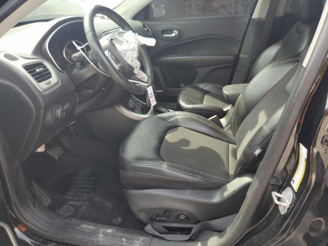 3C4NJDBB9JT222582 - 2018 JEEP COMPASS LATITUDE BLACK photo 7