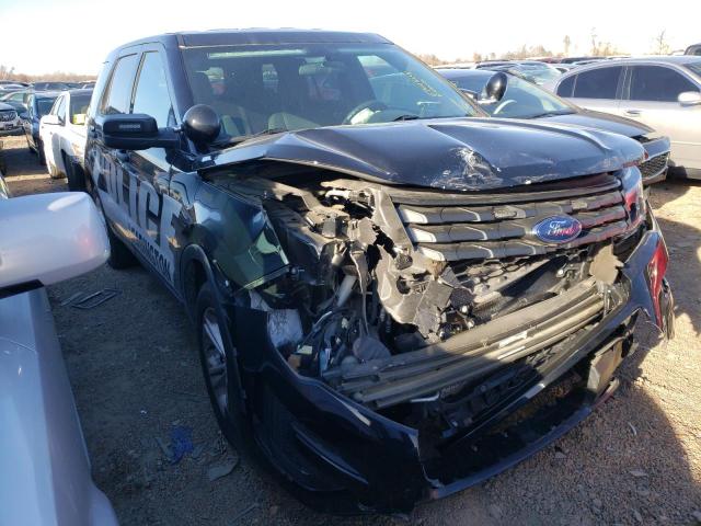 1FM5K8AR5JGA58377 - 2018 FORD EXPLORER POLICE INTERCEPTOR BLACK photo 1