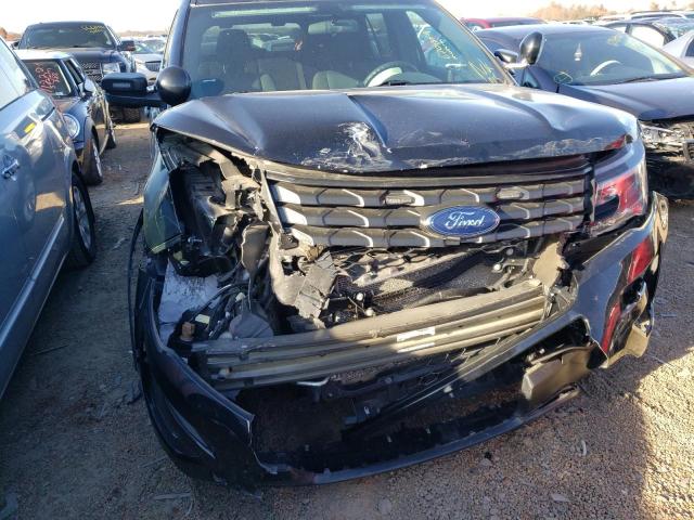 1FM5K8AR5JGA58377 - 2018 FORD EXPLORER POLICE INTERCEPTOR BLACK photo 9