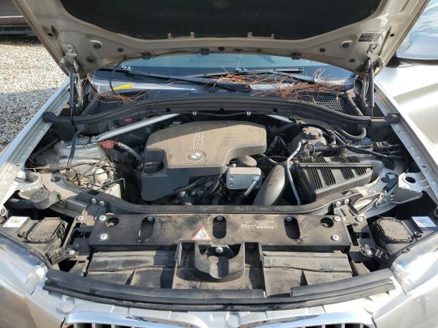 5UXWX9C50E0D18081 - 2014 BMW X3 SDRIVE2 XDRIVE28I SILVER photo 12