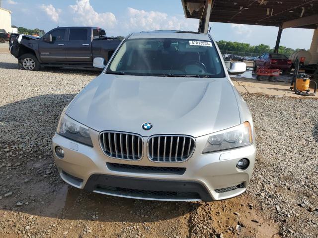 5UXWX9C50E0D18081 - 2014 BMW X3 SDRIVE2 XDRIVE28I SILVER photo 5