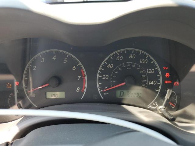 JTDBL40E699024136 - 2009 TOYOTA COROLLA BASE SILVER photo 9