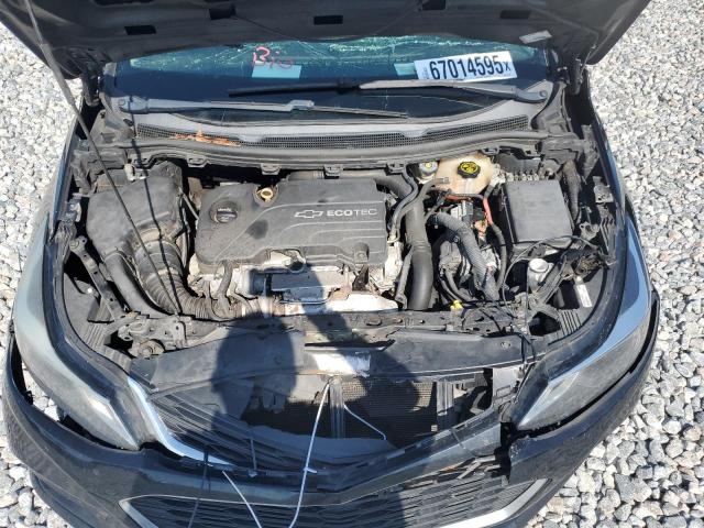 3G1BE6SM0JS587106 - 2018 CHEVROLET CRUZE LT შავი ფოტო 11