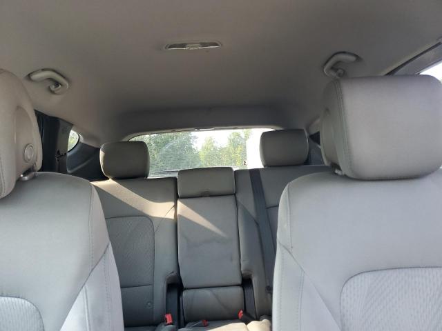 5XYZUDLB3GG345527 - 2016 HYUNDAI SANTA FE S BLACK photo 10