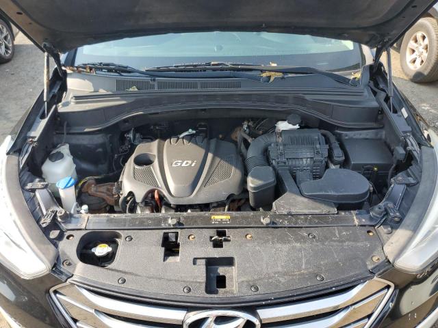 5XYZUDLB3GG345527 - 2016 HYUNDAI SANTA FE S BLACK photo 12