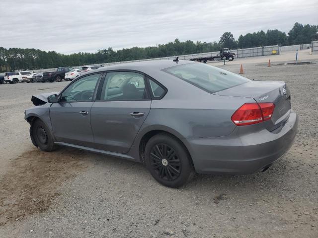 1VWAS7A30EC025452 - 2014 VOLKSWAGEN PASSAT S GRAY photo 2