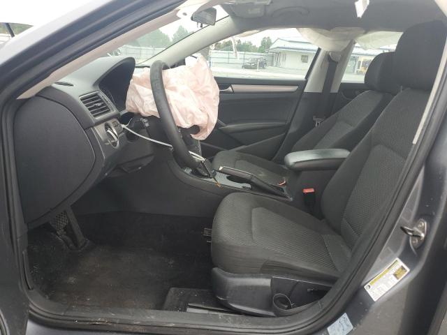 1VWAS7A30EC025452 - 2014 VOLKSWAGEN PASSAT S GRAY photo 7