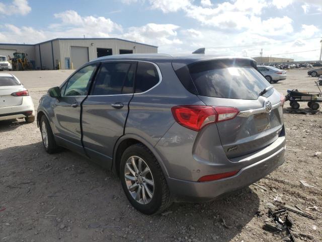 LRBFXCSA5KD022356 - 2019 BUICK ENVISION ESSENCE GRAY photo 3