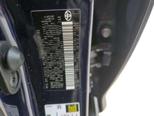 5YFB4MDE9SP250615 - 2025 TOYOTA COROLLA LE BLUE photo 12