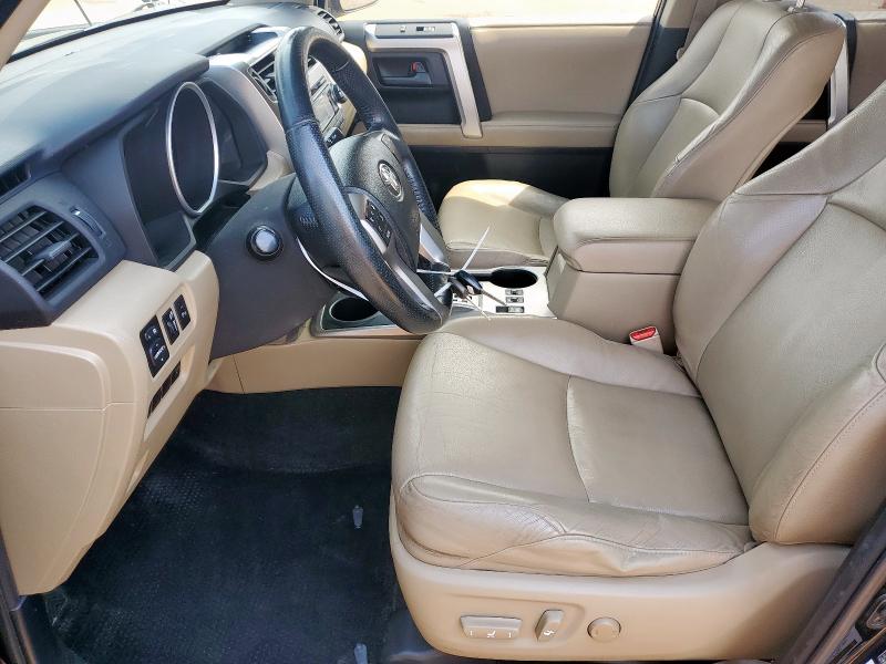 JTEZU5JRXA5006314 - 2010 TOYOTA 4RUNNER SR5 BLACK photo 7