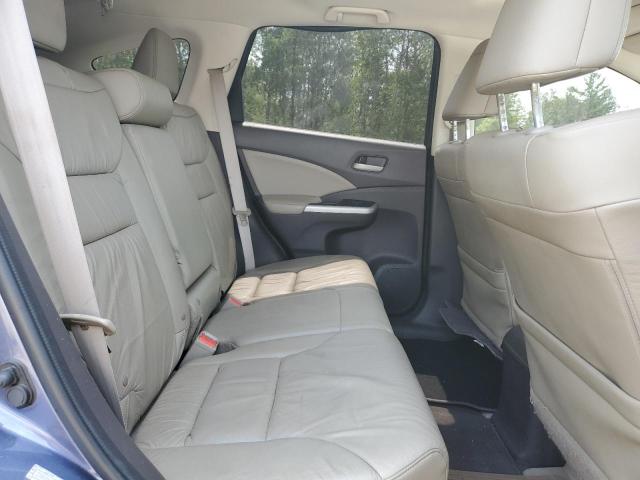 2HKRM4H76CH104004 - 2012 HONDA CR-V EXL BLUE photo 11