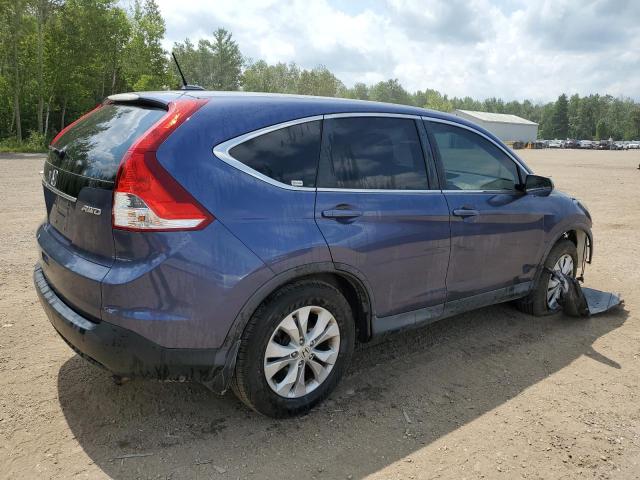 2HKRM4H76CH104004 - 2012 HONDA CR-V EXL BLUE photo 3